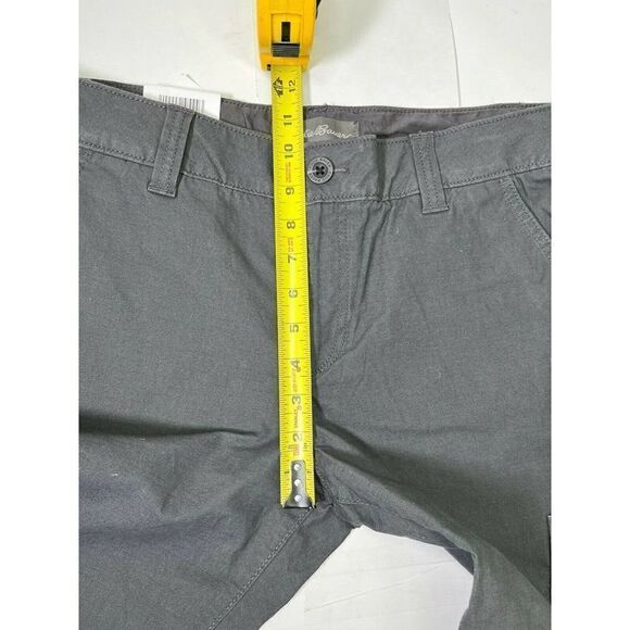 Eddie Bauer Womens 12 Desitrek Ripstop Pants Slightly Curvy Straight Pant Crop - Picture 7 of 12